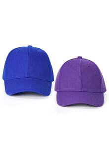 1pc Christmas Magic Hook & Loop Light Panel Baseball Cap, Outdoor Adjustable Sun Protection Casual Hat For Boys & Girls, Suitable For Spring/Autumn Travel, Beach Vacation, Sun Hat - Baseball Cap - View 7