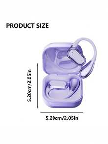 Open Ear Earhook TWS Wireless Earbuds, Lightweight Comfort Non-In-Ear Headphones, HiFi Stereo Sound HD Clear Calls, Sport Running Daily Use Wireless Earphones Compatible With IOS & Android - View 11