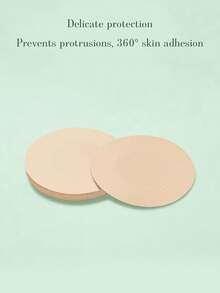 50pcs New Extra Large Invisible Non-Slip Lift-Up Breast Tape, Suitable For Large Breasts, Anti-Glare, Prevent Breast Sagging, Disposable Elastic Non-Woven Fabric Nipple Covers - / - View 1