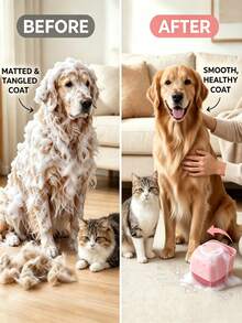 1pc/2pcs, Pet Bath Brush, Cat Bath Brush, Dog Bath Brush; Soft Silicone Brush Head Can Quickly Rub Out Rich Foam From Pet Shampoo, Deeply Clean Pores, Save Amount And Time; Dense Bumps Design Of Brush Head Can Effectively Comb Hair And Remove Dead Hair And Dust While Bathing, Reduce Shedding Trouble; Silicone Material Can Be Rinsed Clean, No Hair Residue, Quick Drainage, Not Easy To Breed Bacteria; Suitable For New Pet Owners Who Are Worried About Difficulty Of Pet Bathing And Need A Bathing Tool To Reduce Operational Difficulty - Multicolor - View 6