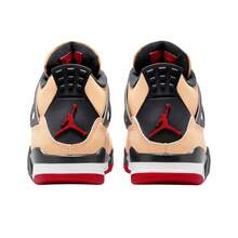Nike Jordan Air Jordan 4 Classic Versatile GS Mid-Top Basketball Shoes Brown Unisex - Brown - View 5