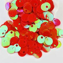 15mm Big Hole Flat Round Sequin Paillettes Large Hole 4mm PVC Loose Sequins And Spangles For Embroidery Applique Knitting Arts Crafts And Embellishment 210pcs/Bag 20g - 20 Grams - View 30