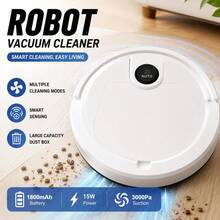 Smart Robotic Vacuum Cleaner With Automatic Whole-House Cleaning Planning, Powerful Suction For Dust And Hair Removal, Long-Lasting Battery For One-Time Whole-House Cleaning, Household Essential To Free Your Hands - Multicolor - View 11