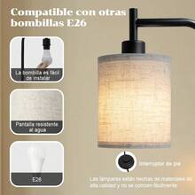 Floor Lamps - US A Type Plug(110-127V) - View 4