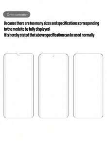 Gorilla Hero 6pcs Flat Screen High Definition Tempered Glass Screen Protector, Compatible With Samsung Models S25FE/S20 Fe/S24 FE/A14/A15/A16/A17/A07/A25/A35/A34/A54/A05s/A55/A06/A16/A26/A36/A56/S25 Edge/A07/A17/S25Ultra/S24Ultra/S23/S22/S26 Ultra/S26/S26 Plus Series - Clear - View 7