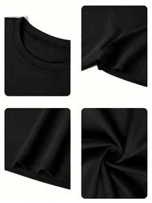Women T-Shirts - Black - View 6