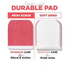 1-Piece Body Exfoliating Pad, Strong/Regular Type Optional, Gentle Exfoliating Cleansing, Deep Hydrating And Moisturizing Body Skin Care, 8 Pieces Per Box (Single-Piece Packaging Optional) - Multicolor - View 3