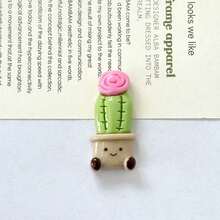 30/20/5pcs Mini Potted Plant Flower Refrigerator Magnets, Cute Decorative Magnets, Personalized Fridge Magnets, Suitable For Kitchen, Office, Whiteboard, Storage Cabinet, Cupboard And Dishwasher, Kitchen Decor, Home Decor, Christmas, Halloween Gifts - one-size - View 9