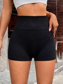 Oillpretty Pantalones cortos moldeadores de cintura alta para mujer, ropa interior moldeadora sin costuras, adecuados para fitness y uso diario, ropa interior de mujer, pantalones cortos, ropa moldeadora colombiana - Negro - Ver 6