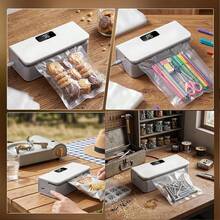 Kitchen Plastic Sealer & Sealing Machine - White - View 2