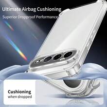 Compatible With Google Pixel Series Transparent Air Cushion Phone Case, 1.5MM Thickened Four-Corner Airbags, Dual Raised Lens And Screen Protection, High-Definition High-Transparency TPU Soft Shell, Full Coverage, Precise Independent Button Cutouts, Lightweight And Clear, Not Bulky, Daily Full Coverage Transparent Phone Case Compatible Models: Pixel 11, Pixel 11 Pro, Pixel 11 Pro XL, Pixel 10a, Pixel 10 Pro, Pixel 10 Pro XL, Pixel 10, Pixel 9A 5G, Pixel 9 Pro XL, Pixel 9 Pro, Pixel 9 - Clear - View 9