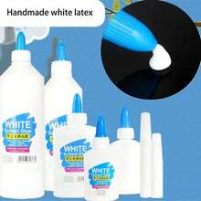 1pc Washable Low Odor Quick Dry PVA White Glue, Suitable For DIY Slime, Paper Model, Wood, School And Home Projects - White Glue - View 1