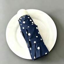 1pc Compact Polka Dot Capsule Portable Folding Umbrella, Sun Protection, Outdoor Travel Essential - Polka Dot Capsules - View 10