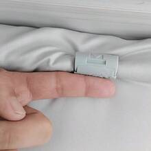 1/4/8pcs Bed Sheet Fixing Clips, Non-Slip Bed Sheet Clips And Bed Corner Fixing Buckles, Needle-Free Bedding Sheet Clips, Tools For Organizing Bed Surface - Multicolor - View 7
