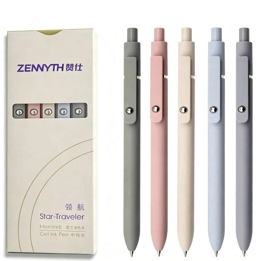 Hot-Selling Morandi Color Low Center Of Gravity Neutral Pen, 1pc/Pack - Multiple Styles - View 1