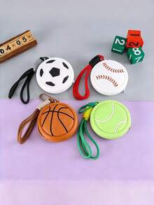 1 móc khóa treo ví hình bóng thể thao sáng tạo, bóng rổ, bóng chày, tennis, bóng đá, trang trí móc khóa ô tô, charm túi xách, quà tặng bạn bè, gia đình, Valentine, sinh nhật, phụ kiện trang trí tiệc - Nhiều màu - Xem 5