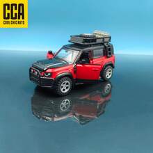 C C A Model Mobil Land Rover Defender Modifikasi Skala 1:43, Bodi Paduan Logam, Dua Pintu Samping Dapat Dibuka, Penggerak Tarik Mundur, Mobil Modifikasi DIY dengan Aksesoris, Mainan Anak Laki-laki dan Perempuan untuk Koordinasi Tangan dan Kemampuan Kognitif, Hadiah Halloween, Natal, Ulang Tahun - MultiWarna - View 13