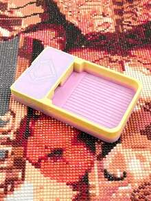 Stackable Diamond Painting Tray With Storage Box, Multi-Color Diamond Sorting Tray With Snap Lid, Leak-Proof Bead Storage Box, Diamond Painting Craft Tool Set, Rhinestone Storage Accessories, Handmade DIY Supplies - A - View 15