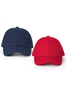 1pc Christmas Magic Hook & Loop Light Panel Baseball Cap, Outdoor Adjustable Sun Protection Casual Hat For Boys & Girls, Suitable For Spring/Autumn Travel, Beach Vacation, Sun Hat - Baseball Cap - View 31