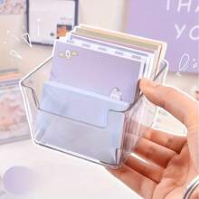 2pcs/4pcs Transparent Acrylic Storage Boxes, Desktop Organizer, Open Small Storage Bins, Makeup Stationery Miscellaneous Items Organizer, Vanity Drawer Divider Storage Baskets - Square - View 12