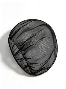 8/4/1pc Black Hair Net For Food Service Workers, Unisex Elastic Chef Hat, Food Service Chef Hair Net, Reusable Hair Net For Kitchen - Multicolor - View 2