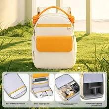 High-End Appearance Level Backpack, Shockproof Backpack, Detachable Inner Liner, With Tablet Compartment, Travel Micro Single-Lens Reflex Camera Bag, Independent Camera Compartment, Lightweight Dual-Shoulder Photography Bag - View 7