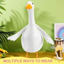 1-2Pcs Poseable Goose Wings For 13-28" Porch Goose,Wavy Edge For Lawn, Patio,Outdoor Statue Decoration - Goose Wing - View 2