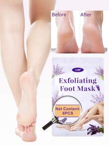 Moisturizing Hand Masks & Exfoliating Foot Mask Socks | For Dry Cracked Hands & Dry Cracked Feet | Formulated With Plant Extracts, Lightweight, Fast-Absorbing Formula | Self Care Gifts For Women - View 5