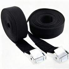 1-Strap Buckle System With Adjustable Straps, 300 Cm Heavy-Duty Non-Slip Straps These Straps Are Suitable For Kayaks, Cargo, Trucks, Motorcycles, Canoes, And Luggage-With A Load Capacity Of 600 Pounds, - A - View 1
