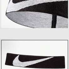 Ikat Kepala Penyerap Keringat Nike, Ikat Kepala Olahraga Unisex untuk Bola Basket, Tenis, Lari, dan Kebugaran - N.N1000579010OS - View 4
