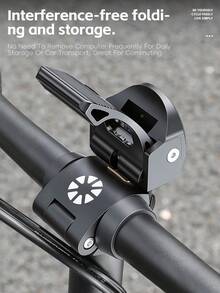 WEST BIKING Special Bike Computer Mount For Folding Bikes Durable Aluminum Alloy Easy To Install Bicycle Riding Accessories - Multicolor - View 4