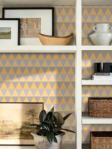 1 Roll 45cm Wide Self-Adhesive Wallpaper, Peel And Stick, Waterproof Removable, Suitable For Living Room, Kitchen, Bedroom, Dorm Wall Decoration, Furniture Renovation Film, Autumn Atmosphere Wallpaper - Home Wallpaper - View 6