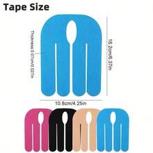 1pc Pre-Cut Wrist Bands - Elastic Sports Support Suitable For Baseball, Bowling And Tendon - Carpal Tunnel Syndrome And Healing Tape - Multicolor - View 2