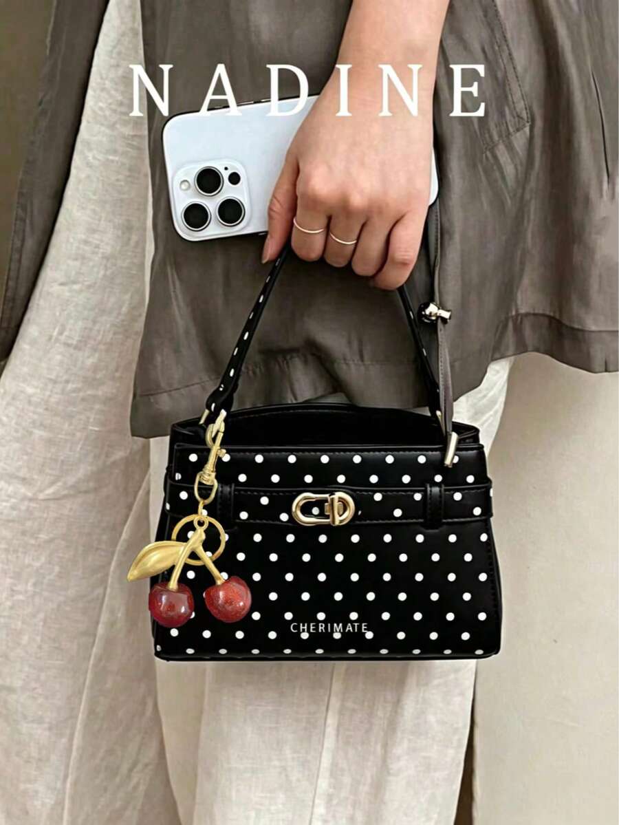 Women's Mini Fashionable Versatile Colorblock Casual Handbag