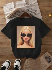 Women T-Shirts - Black - View 14
