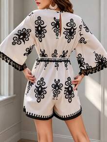 Women Midi Dresses - Apricot - View 2