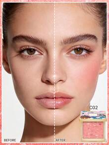 CATKIN Blush Highly Pigmented Shimmer - C02 Pipi Indah - View 3