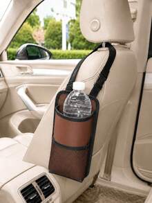 Car Hanging Seat Storage Bag, Cup Holder Organizer, Quick & Convenient, Large Capacity, Secure & Reliable, Side-Hanging Back Pocket, Suitable For All Car Models, Essential For Self-Driving Trips | Car Storage Accessories - A - View 11