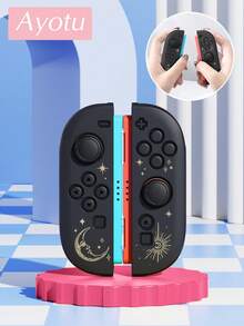 Ayotu Suitable For 2025 New Switch2 Eye & Moon & Star Pattern Game Console Shell And Accessories, Compatible With Switch2 7.9-Inch Protective Case. Package Includes Protective Case, Storage Bag, Dock Shell, Console Dust Cover, Game Storage Card Box, Joy-Con Controller Protective Sleeve And Other Multiple Style Accessories To Choose From, Ideal For Back To School Gift, Birthday Gift And Game Enthusiasts. - View 10