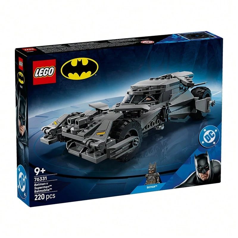 LEGO Building Blocks 76331 Batman Vs Superman Batmobile DC Super Heroes Series Building Blocks - Clear - View 1