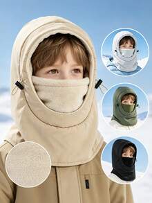 1pc Children's Outdoor Windproof Cycling Face Mask - Multicolor - View 1