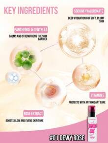 MISSLYN 2PCS Setting Makeup Kit, Fixing Mist & Loose Setting Powder Duo, Hydrating Glow & Soft Matte Finish, Oil Control Face Powder, Smooth Blendable Texture, Flawless Complexion, Lightweight Long Wear Makeup, Daily Wear, Party & Y2K Looks, BestGift - #01+#1 - View 6