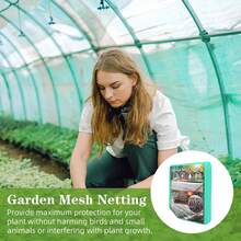 Garden Insect Netting Measuring With A 1Mm Ultra-Fine Plant Cover For Garden Protection. The Mosquito Net Pest Barrier Is Suitable For Vegetable And Fruit Greenhouses, As Well As Raised Bed Covers - 1 Insect-proof Net - View 5