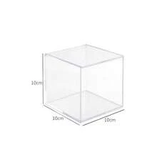 1 hộp đựng viên nén cà phê có nắp, chất liệu acrylic, phù hợp cho máy pha cà phê viên nén, viên nén cà phê, túi trà và kẹo, hộp đựng trong suốt chống bụi tái sử dụng, phù hợp cho văn phòng, nhà bếp, quán cà phê - Nhiều màu - Xem 2