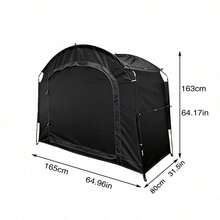 [Fits 2-3 Bicycles] Extra Large Outdoor Bicycle Cover Tent - UV Protection, Fits 2-2 Bicycles, Portable And Foldable, Suitable For Garage/Garden Storage - General Purpose - View 2