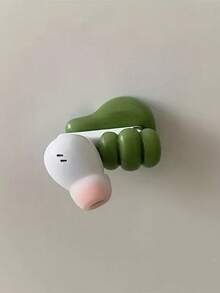 Thumb Hook Cable Organizer Creative Cute Data Cable Storage Fixing Cable Management Clip No-Drill Adhesive Hook - Multicolor - View 5