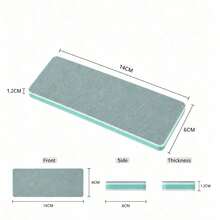 2/1pc Double-Sided Water Stain Cleaning Cloth, Shower Glass Water Stain And Stubborn Dirt Remover, Household Cleaning Cloth - A - View 6