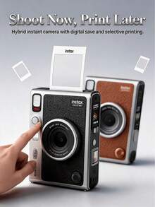 FujiFilm MiniEVO Instant Camera, Bluetooth Smartphone Photo Printer Camera, Supports Instant Printing, Mobile Printing, Retro Film Filters, Wireless Photo Sharing, Portable Camera Suitable For Travel, Parties And Memories. - View 4