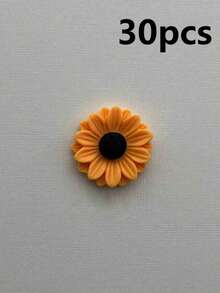 1/3/5/8/10/14/20pcs Fun Sunflower Shaped Resin Fridge Magnets, Perfect For Decorating Kitchen Refrigerator, Suitable For Kitchen, Living Room, Office And Bulletin Board, Also Can Be Used As Holiday Gift - Yellow - View 17