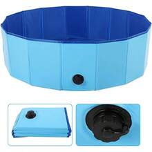 Piscina Dobravel Para Cachorro 80x30cm Pvc 100 Litros Pets Crianças Infantil - 1 Unidade - Visão 10